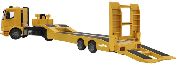 Camion Remolque Teledirigido de Plataforma Mercedes-Benz Arocs 1:20 2,4GHz